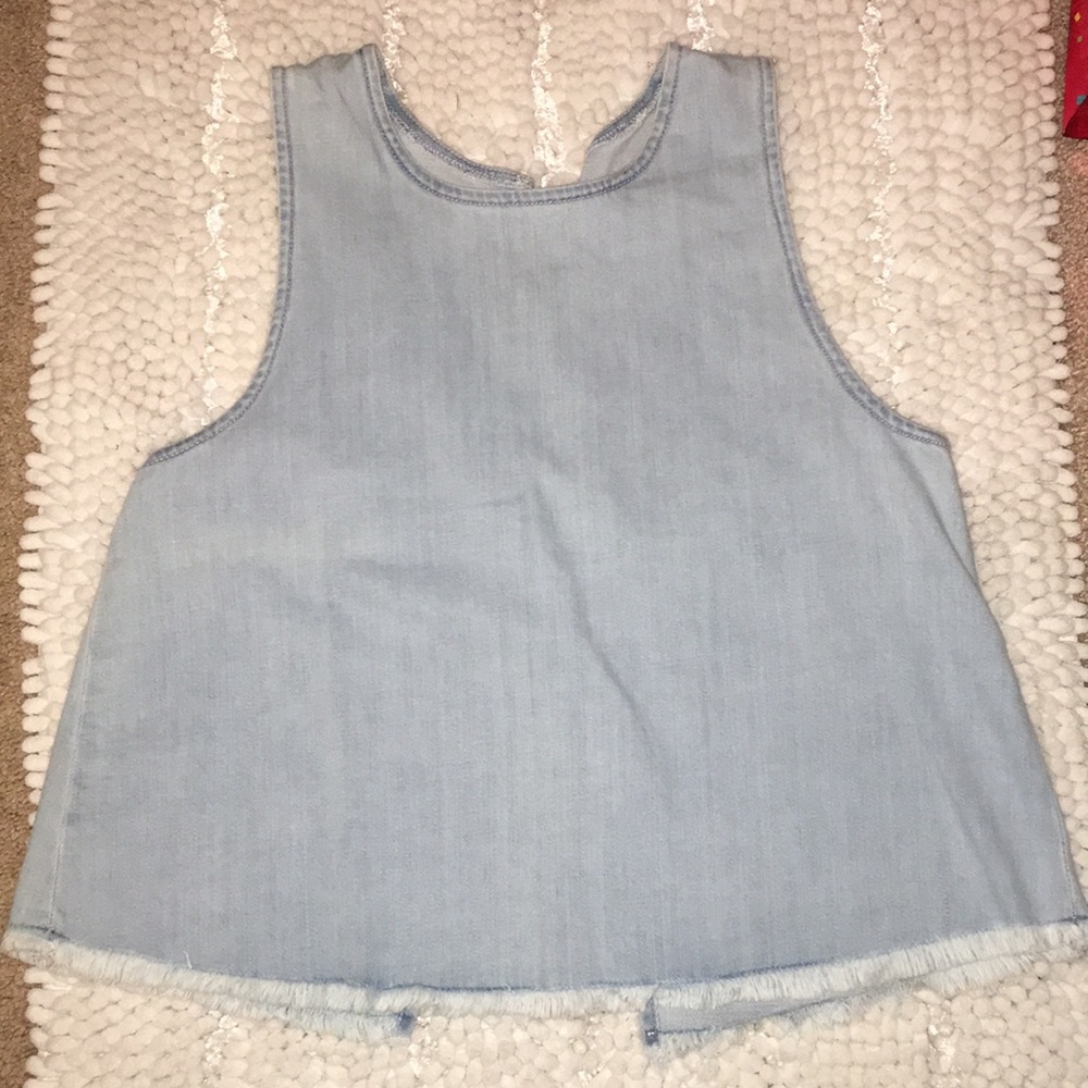 Aerie denim tank top